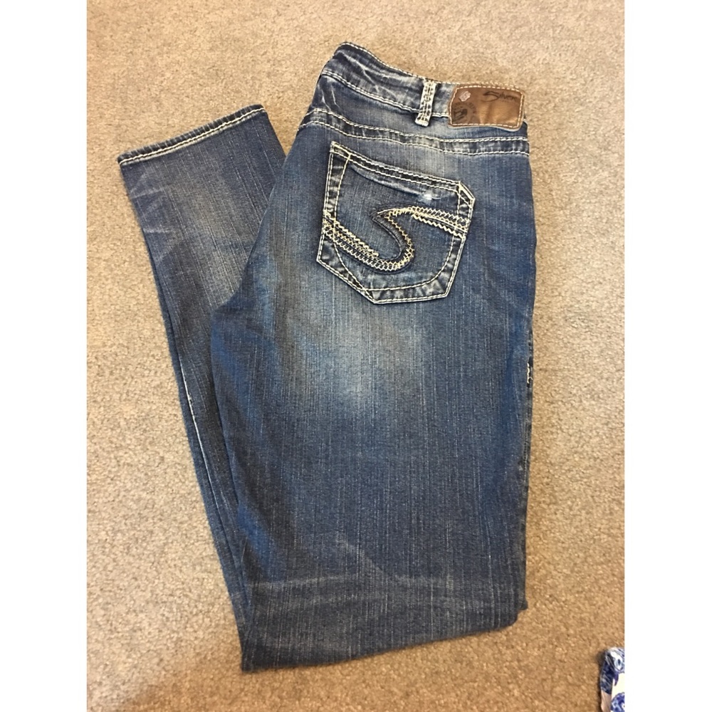 Silver Jeans Co. boyfriend style. W31/L29